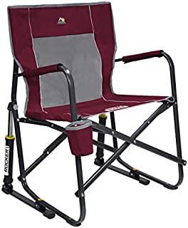 GCI Outdoor Freestyle Rocker Portable Folding Rocking Chair, Cinnamon