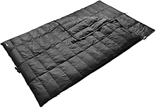 Ubon Double Sleeping Bag Queen Size XL Sleeping Bag Cold Weather 2 Person Sleeping Bag 3-4 Season for Backpacking, Camping or Hiking, Black