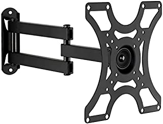 Mount-It! TV Wall Mount Bracket with Full Motion Arm Fits 13-42 Flat Screen TVs VESA 75, 100, 200, 55lb Weight Capacity WITH 15