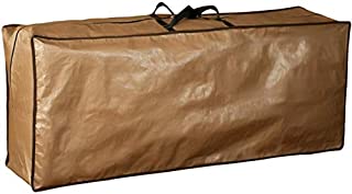 Abba Patio Outdoor Rectangular Cushion/Cover Storage Bag, Protective Zippered Storage Bags with Handles, 79''L x 30''W x 24''H