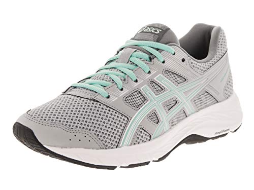 ASICS Women's Gel-Contend 5 Running Shoes, 9.5M, MID Grey/ICY Morning