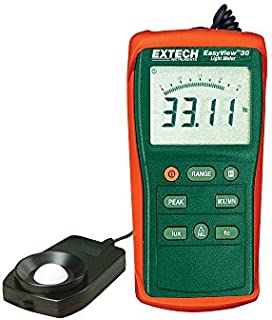 Extech EA30 Easy View Wide Range Light Meter (40 to 40,000 Foot Candles)