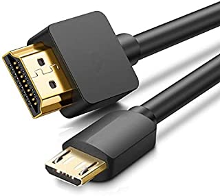 HDMI to Micro USB Cable, 1.5M/ 5ft Micro USB to Hdmi Cable Adapter Male Data Charging Cord Converter Connector Cable