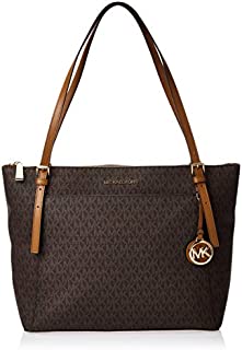 MICHAEL Michael Kors Voyager Large East/West Top Zip Tote Brown/Acorn One Size