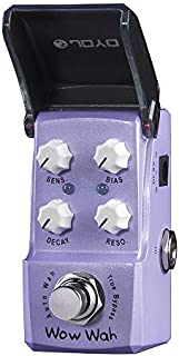 JOYO Auto Wah Wow Wah Mini Pedal for Electric Guitar Effects True Bypass Ironman Series JF-322