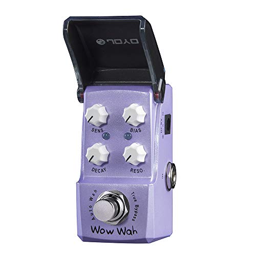 JOYO Auto Wah Wow Wah Mini Pedal for Electric Guitar Effects True Bypass Ironman Series JF-322