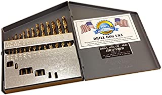 Drill Hog USA 13 Pc COBALT Drill Bit Set Index M42 Drill Bits