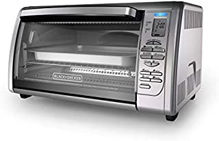 Black+Decker 02648008504 Countertop Convection Toaster Oven, Silver, CTO6335S