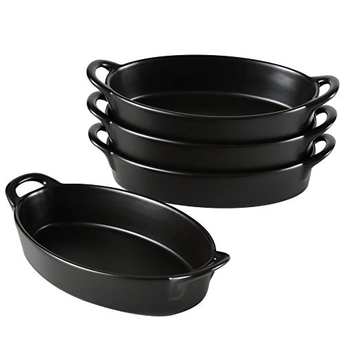 Set of 4 Oval Au Gratin 8