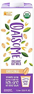 Oatsome Organic Oat Milk, 6 Count 1-Liter Cartons