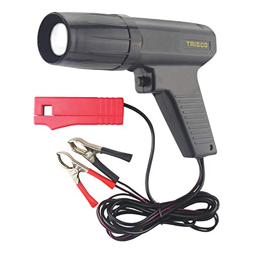 Automotive Timing Light 12V, Inductive Ignition Timing Light Gun for 2&4 Stroke Petrol Engine for Old Classical Car Motorcycle