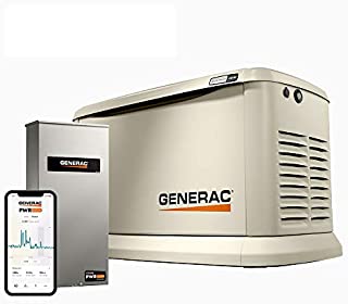 Generac Guardian 24kW Home Standby Generator with PWRview Transfer Switch Wi-Fi Enabled