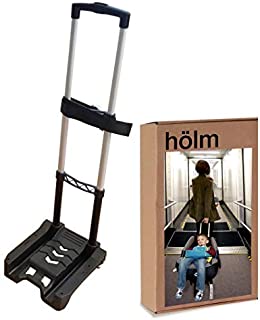 Holm Airport Car Seat Stroller Travel Cart and Child Transporter - A Carseat Roller for Traveling. Foldable, storable, and stowable Under Your Airplane seat or Over Head Compartment.