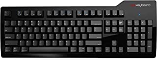 Das Keyboard Model S Professional Mechanical Keyboard for Mac - High Performance Clicky Tactile Feedback - Enhanced 104 Key Layout - Laser Etched Keycaps to Prevent Fading - Cherry MX Blue Switches - Ultra Sleek Design