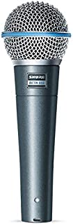 Shure BETA 58A Supercardioid Dynamic Vocal Microphone,Silver