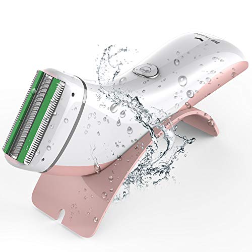 Electric Razor for Women, Painless Shaver, Rechargeable Waterproof Body Hair Remover for Womens and Men, Cordless Lady Trimmer for Arms Legs Face Bikini and Underarms Wet & Dry Use