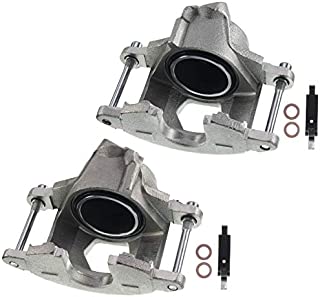 A-Premium Brake Caliper Assembly Compatible with Chevrolet C10 C20 GMC Jimmy C1500 C2500 Cadillac Front Side 2-PC Set