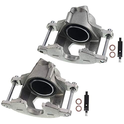 A-Premium Brake Caliper Assembly Compatible with Chevrolet C10 C20 GMC Jimmy C1500 C2500 Cadillac Front Side 2-PC Set