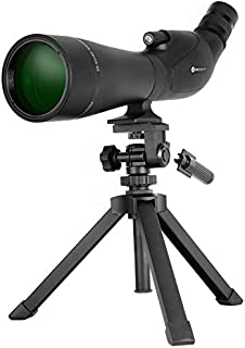 EACONN 20-60x80 Spotting Scope with HD Glass, BAK4 Prism, FMC Optics-IPX7 Waterproof Spotting Scopes for Target Shooting, Hunting, Bird Watching-with Tripod, Digiscoping Phone Adapter