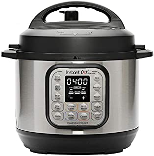 Instant Pot DUO Mini Electric Pressure Cooker, 3-QT, Stainless Steel/Black