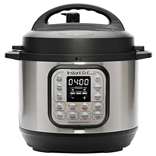 Instant Pot DUO Mini Electric Pressure Cooker, 3-QT, Stainless Steel/Black