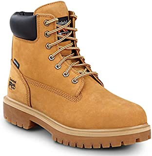 Timberland PRO 6-inch Direct Attach Men's, Wheat, Steel Toe, EH, Slip Resistant, Waterproof Boot (10.5 M)