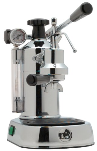 La Pavoni PC-16 Professional Espresso Machine, Chrome