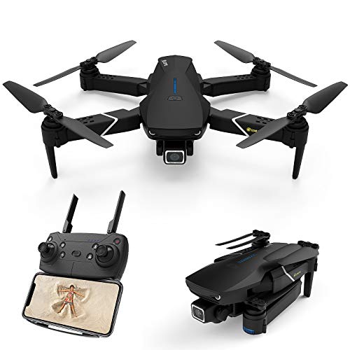 EACHINE E520S GPS Drone with 4K Camera for Adults,5G WIFI FPV Live Video Foldable Drone GPS Return home 1200Mah 16mins Flight Time Follow Me RC Drone Quadcopter for Beginners