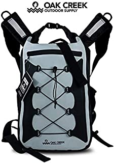 Oak Creek Canyon Falls 30L Dry Bag Backpack. Premium Waterproof Backpack with Padded Shoulder Straps. PVC Construction. Keep Your Gear Dry