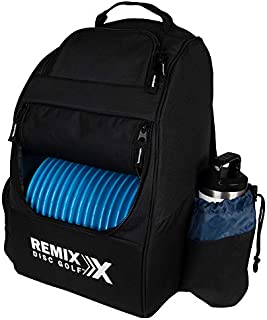 Remix Disc Golf Backpack Disc Golf Bag - Black