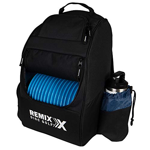 Remix Disc Golf Backpack Disc Golf Bag - Black