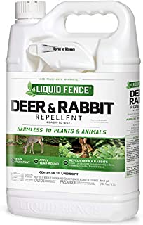 Liquid Fence Deer & Rabbit Repellent Ready-to-Use, 1-Gallon