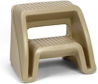 Simplay3 Handy Home 2-Step Plastic Stool 16 in. - Tan