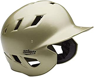 Schutt AiR 5.6 Softball Batting Helmet with Advanced D30 Padding, Metallic Vegas Gold, X-Small