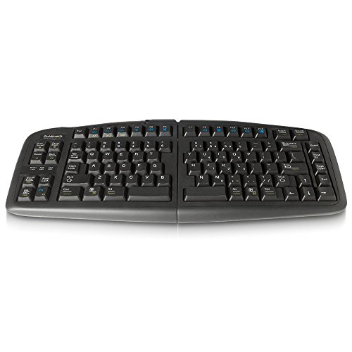 Goldtouch GTU-0088 V2 Adjustable Ergonomic Keyboard -- PC and Mac Compatible (USB)