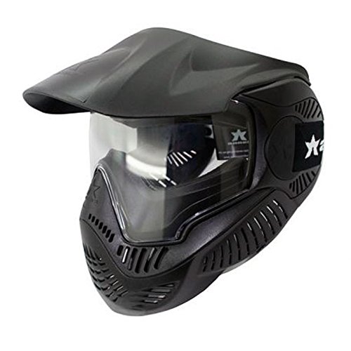 Valken Paintball MI-7 Goggle/Mask with Dual Pane Thermal Lens - Black