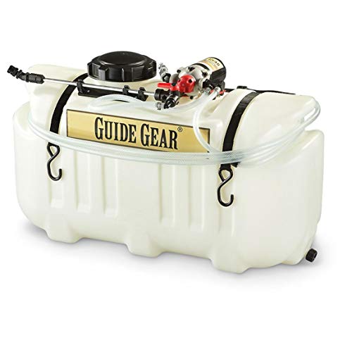 Guide Gear ATV Broadcast Spot Sprayer, 26-Gallon Tank Capacity, 2.2 GPM, 12-Volt, Battery-Powered Garden Lawn Field Sprayers