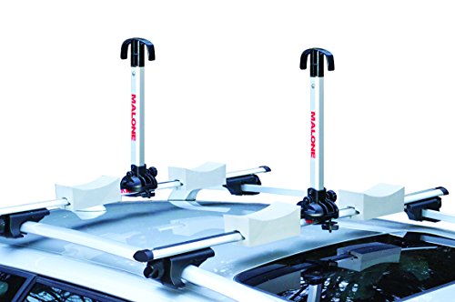 Malone Stax Pro2 Universal Car Rack Folding Kayak Carrier (2 Boat Carrier)