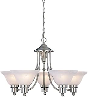 Hardware House 544452 54-4452 Bristol 5 Light Chandelier, 24