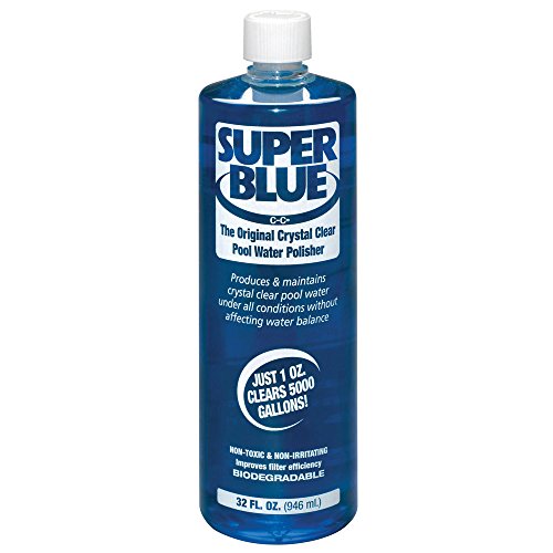 Robarb R20154 Super Blue Clarifier 1-Quart Crystal Clear Pool Water Polisher