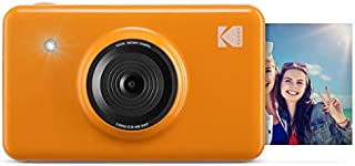 Kodak Mini Shot Wireless Instant Digital Camera & Social Media Portable Photo Printer, LCD Display, Premium Quality Full Color Prints, Compatible w/iOS & Android (Yellow) (KOD-MSY)