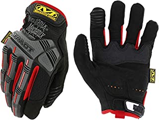 Mechanix Wear MPT-52-009 - M-Pact Gloves (Medium, Black/Red)