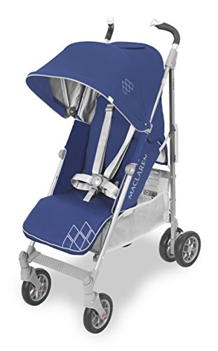 Maclaren Techno XT Stroller- Full-featured, lightweight, compact. For newborns and up to 55lb. Newborn Safety System, extended UPF 50+/waterproof canopy, Sovereign