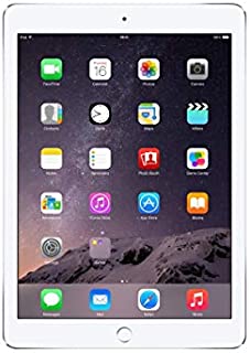 Apple iPad Air 2 MGKM2LL/A (64GB, Wi-Fi, Silver) NEWEST VERSION (Renewed)