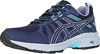 ASICS Women's Gel-Venture 7 Running Shoes, 10M, Black/Silver