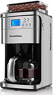 10 Cup Programmable Coffee Maker e With Burr Conical Grinder, Grind & Brew Coffee Machine, 50 Oz Capacity Coffeemaker Carafe Built In Coffee Beans Grinder/ Bold Function/ For Home & Kitchen-BZ-US-CM8005-NEW lisitng