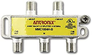 4 Way Antronix MMC1004H-B 5-1675 MHz MoCA 2.0 Splitter for Frontier Formerly Verizon Fios