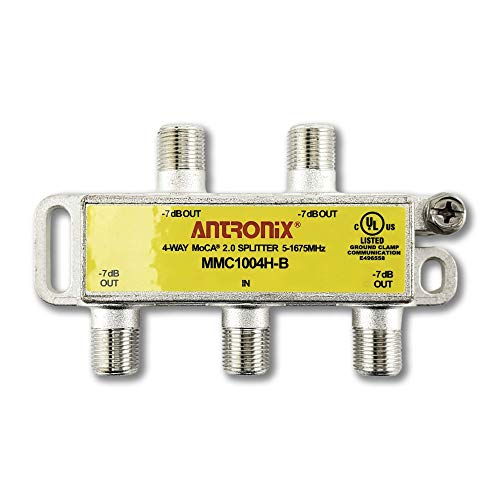 4 Way Antronix MMC1004H-B 5-1675 MHz MoCA 2.0 Splitter for Frontier Formerly Verizon Fios