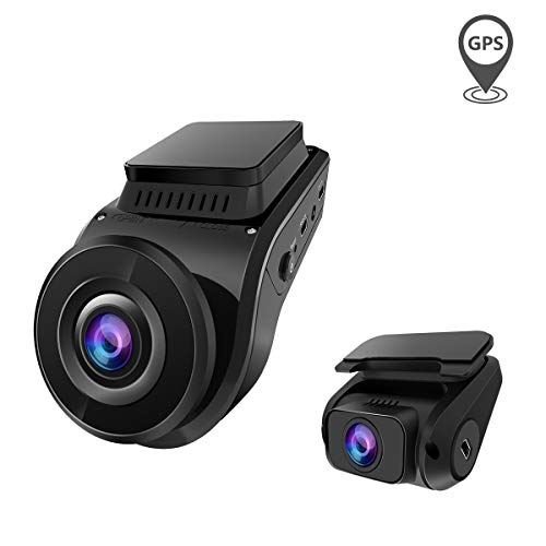 Vantrue S1 4k Dash Cam, Dual 1080P Front and Rear Car Camera with Built in GPS, Sony Night Vision, 24 Hrs Parking Mode, Single Front 60fps, Capacitor, Motion Sensor, Loop Recording, Support 256GB Max