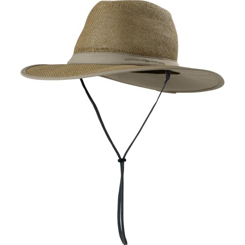 Outdoor Research Papyrus Brim Sun Hat Unisex UPF Breathable Sun Protection Khaki